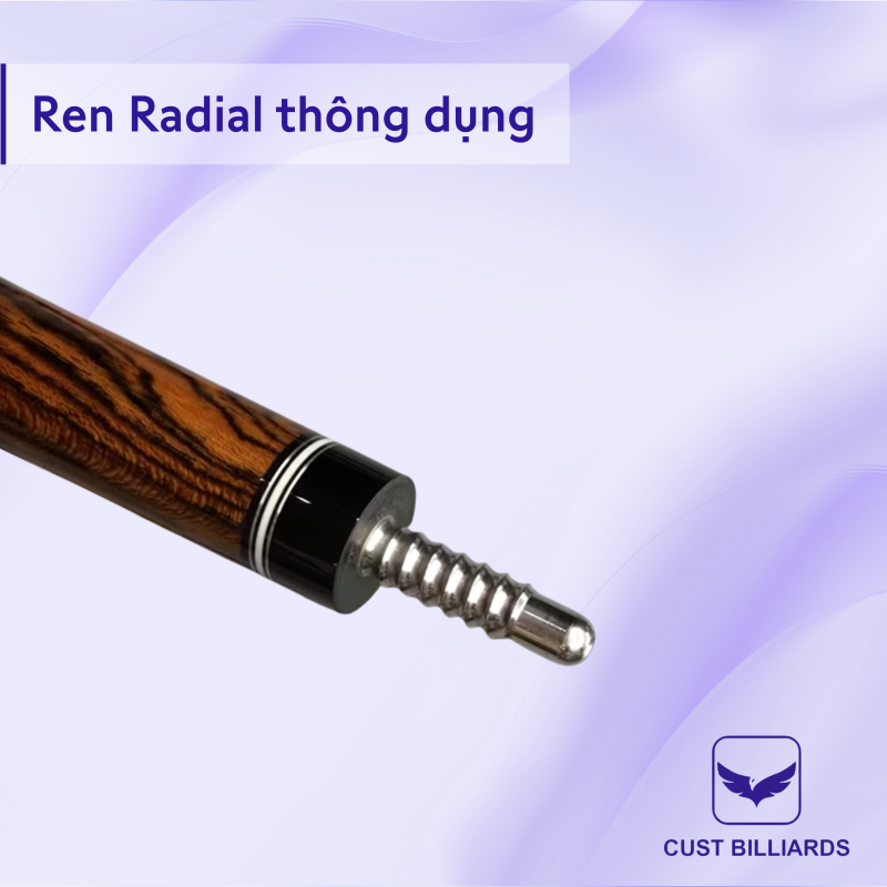 Cơ bida How Hoàng Sao M6 tay chỉ