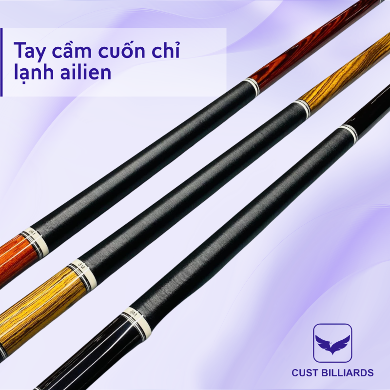 Cơ bida How Hoàng Sao M6 tay chỉ
