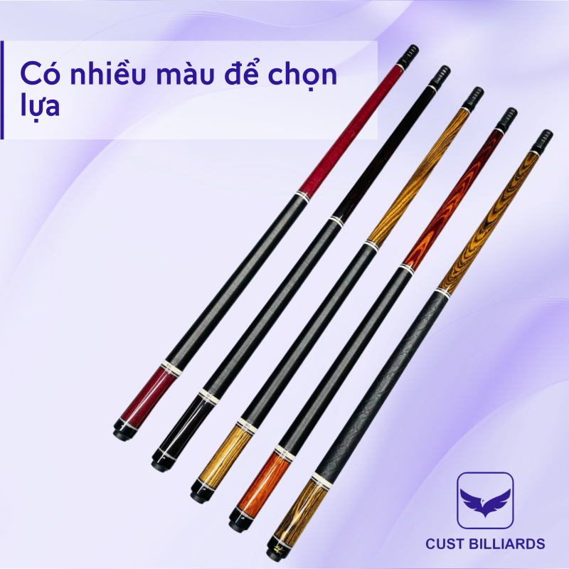 Cơ bida How Hoàng Sao M6 tay chỉ